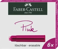 Faber-Castell F&uuml;llerpatronen 185508, pink, 6 St&uuml;ck