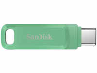 SanDisk USB-Stick Ultra Dual Drive Go, 256 GB, bis 400 MB/s, USB und USB-C 3.0, grün