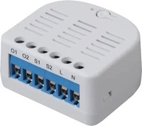 LUPUS Schaltaktor 12127, f&uuml;r Smart Home, 2 Kan&auml;le, bis 10 Ampere, Unterputz,...