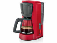 Bosch Kaffeemaschine MyMoment, TKA3M134, bis 15 Tassen, 1,25 Liter, rot, mit