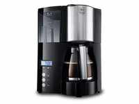 Melitta Kaffeemaschine 100801 BK, Optima Timer, bis 12 Tassen, 1,2 Liter, schwarz,