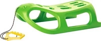 Prosperplast Schlitten Little Seal, gr&uuml;n, 86 cm, aus Kunststoff, mit Zugseil,...