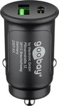 Goobay USB-Zigarettenanz&uuml;nder-Adapter 59521, USB-A und USB-C, f&uuml;r 12-24V, 3A, 27