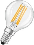 OSRAM LED-Lampe Classic P efficiency Filament, E14, 2,5W ersetzt 40W, warmwei&szlig;
