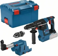Bosch Bohrhammer PRO GBH 18V-26F + GDE, SDS+, 18V, mit Staubabsaugung, Schlagkraft