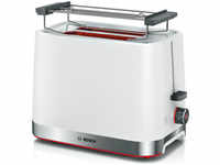 Bosch Toaster MyMoment TAT4M221, 2 Scheiben, 950 Watt, Kunststoff, weiß