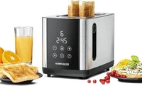 Rommelsbacher Toaster XL Sunny TO 850, mit 9 R&ouml;ststufen, silber, 800 W,...