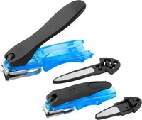 Zwilling Nagelknipser Classic blau, Edelstahl, f&uuml;r Finger- und Fu&szlig;n&auml;gel, mit