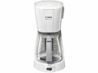 Bosch Kaffeemaschine CompactClass Extra, TKA3A031, bis 15 Tassen, 1,25 Liter, weiß,
