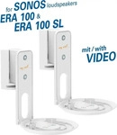 myWall Lautsprecher-Wandhalterung HS40WL, 2 St&uuml;ck, f&uuml;r SONOS Era 100, wei&szlig;