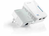 TP-Link Powerline AV600 TL-WPA4220 KIT, 2 Adapter, bis 600 / 300 Mbps LAN / WLAN
