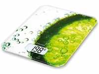 Beurer Küchenwaage KS 19 Fresh, bis 5kg, digital, weiß / grün, Teilung 1g