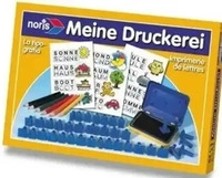 Noris Lernspiel 606049106, Meine Druckerei, ab 6 Jahre, ab 1 Spieler, Lesen...