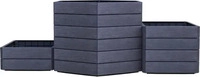 Garantia Hochbeet Ergo Vario 3 Wood, aus Kunststoff, 175 x 110 x 75 cm, 930 Liter,