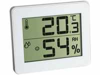 TFA Thermometer 30.5027.02 innen, digital, mit Hygrometer, weiß