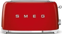 Smeg Toaster TSF02RDEU 50er Retro Style, mit 6 R&ouml;ststufen, rot, 1500 Watt,