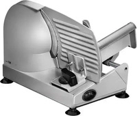 Clatronic Allesschneider MA 3585, elektrisch, 150W, aus Metall, silber, Schnittbreite
