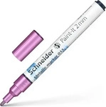 Schneider Metallic-Stifte Paint-It 011, violett, Strichbreite 2 mm, Rundspitze