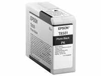 Epson T8501 Foto schwarz, Original Druckerpatrone 80 ml