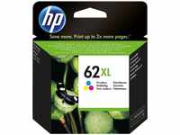 HP 62XL color Original Druckerpatrone C2P07AE Tintenpatrone 415 Seiten