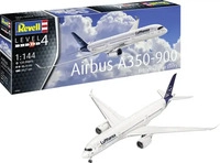 Revell Modellbausatz 03881 Airbus A350-900 Lufthansa, 120 Teile, Level 4, ab 12