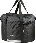 Rixen&Kaul Fahrrad-Lenkertasche Shopper Plus, schwarz, 24Liter, mit Regenschutz,