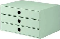 R&ouml;ssler-Papier Schubladenbox 1524452653, S.O.H.O., A4 quer, 3 F&auml;cher, Pappe,