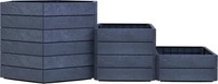 Garantia Hochbeet Ergo Vario 3 Stone, aus Kunststoff, 175 x 110 x 75 cm, 930 Liter,