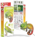 Eugy Puzzle 650075, 3D Tier-Puzzle, Cham&auml;leon, 3D Puzzle, ab 6 Jahre, 31 Teile