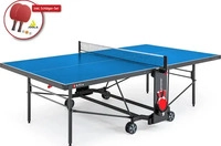Sponeta Tischtennisplatte S 4-73 e, 5 mm Platte, Outdoor, 274 x 152,5 x 76 cm, blau,