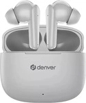 Denver Kopfh&ouml;rer TWE-48GR, grau, In-Ear, mit Mikrofon, Bluetooth