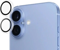 PanzerGlass Kamera-Schutz Hoops 1285, f&uuml;r Apple iPhone 16/16 Plus, aus...