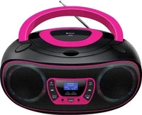 Denver Radio TDB-212P LED, DAB+, CD, Bluetooth, USB, Stereo, pink
