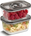 Caso Vakuumierbeh&auml;lter VacuBoxx Eco Duo S, 1175, f&uuml;r Lebensmittel, aus Glas, 2