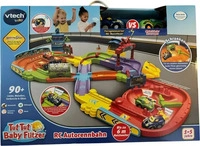 vtech 570004 RC Autorennbahn Tut Tut Baby Flitzer, mit 2 Fahrzeugen, ab 1 Jahr