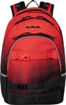 McNeill Schulrucksack MILO Cranberry, rot, f&uuml;r Jungen und M&auml;dchen