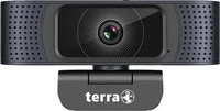 Terra Webcam Slide 2 C1919, schwarz, USB-A, mit Mikrofon und Abdeckung, Full-HD