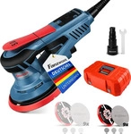 FANZWORK Exzenterschleifer HG0024, 125 mm &Oslash;, 150 mm &Oslash;, 350 W, Schwingkreis 5...