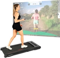 Christopeit Walking-Pad 4.1, mit manueller Steigung, mit Fernbedienung &...