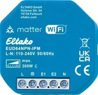 Eltako Schaltaktor EUD64NPN-IPM, f&uuml;r Smart Home, 1 Kanal, Unterputz, WLAN,...