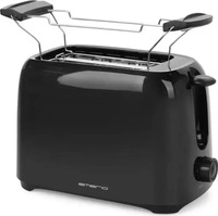 Emerio Toaster TO-128676.3, mit 6 R&ouml;ststufen, schwarz, 700W, Kunststoff, mit