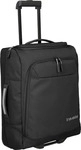 Travelite Reisetasche Kick Off, schwarz, 55 cm, mit Rollen und 2 Au&szlig;enf&auml;chern, aus