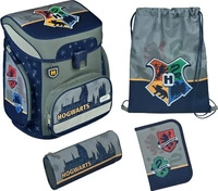Scooli Schulranzen EasyFit, Harry Potter, 5-teilig, 1. - 4. Klasse, grau, f&uuml;r Jungen