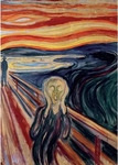 Piatnik Puzzle 5529 Munch - Der Schrei, 1000 Teile, ab 10 Jahre
