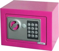 Phoenix Tresor Home/Office SS0721EP, pink, 17 x 23 cm, mit Elektronikschloss, 3 kg