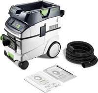 Festool Nass-Trockensauger Absaugmobil Cleantec CTM 36 EI, AC-LHS, 36 Liter,...
