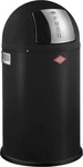 Wesco M&uuml;lleimer Pushboy Junior, schwarz matt, aus Metall, 22 Liter