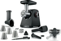 Bosch Fleischwolf MultiPower Series 4, MFWS450B, 500 Watt, elektrisch, schwarz, 12