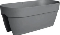 elho Blumenkasten Vibia Campana Flower Bridge 60cm, anthrazit, 59 x 26 x 22cm, aus