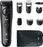 Braun Barttrimmer Series 5, BT5560, 40 Schnittstufen, mit 5 Kammaufs&auml;tzen,